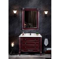 BNC HOME 39'' Freestanding Solid Wood Bathroom Vanity Set in Dark Walnut Finish BCVS1615-100